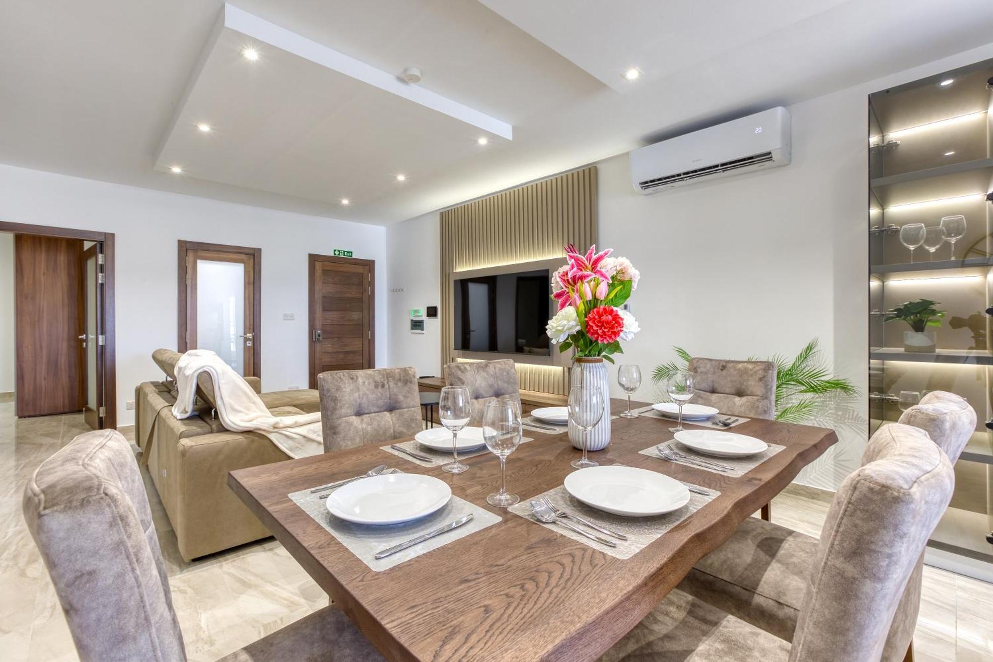 Lavish 3Bed In Fair Water Homes Swieqi By Homely Is-Swieqi Zewnętrze zdjęcie